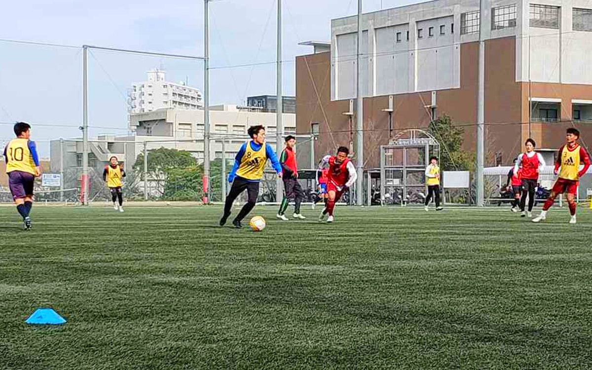 九州国際大学サッカー部 練習風景