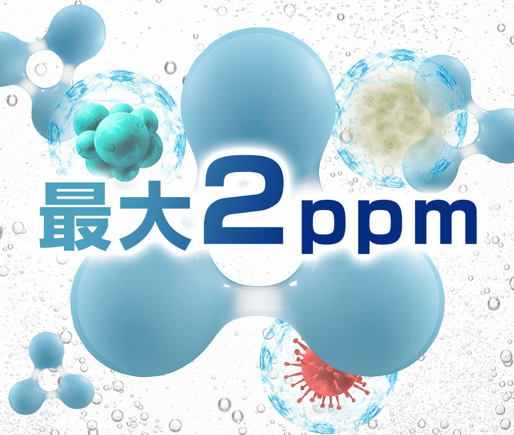 最大2ppm