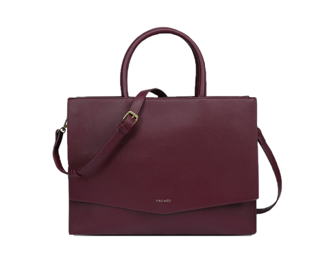 The Caitlin Tote Large in Wine