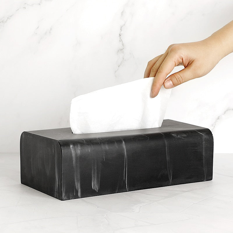 Marble Kleenex Box