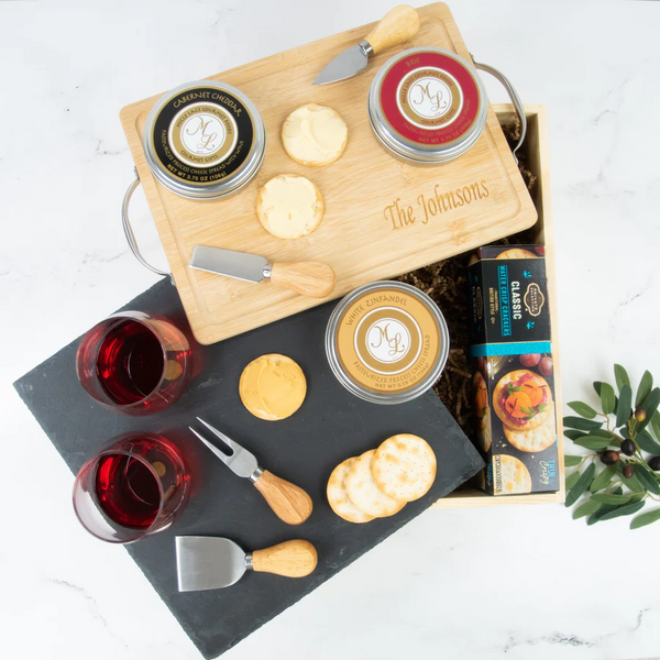 Wine and Cheese Gift Box | Shadow Breeze
