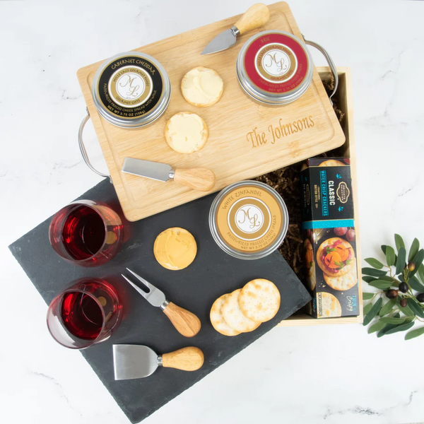 Wine & Cheese Gift Box | Shadow Breeze