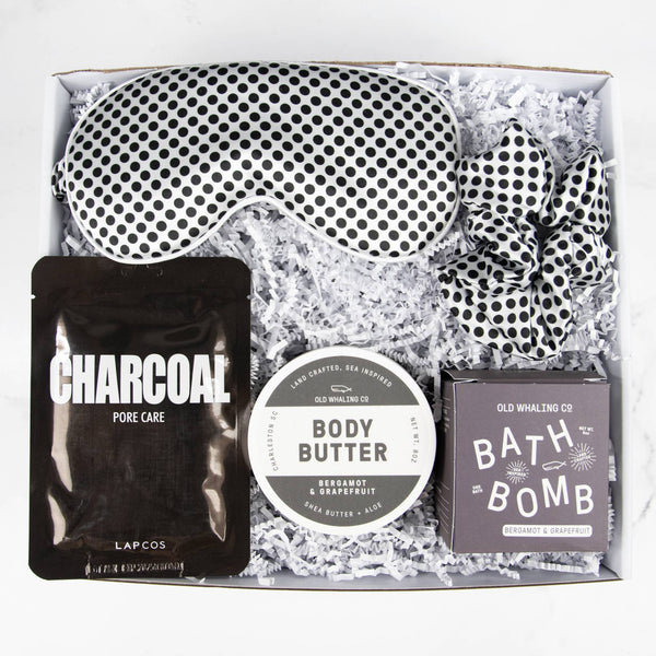 Relaxing Black and White Gift Box | Shadow Breeze