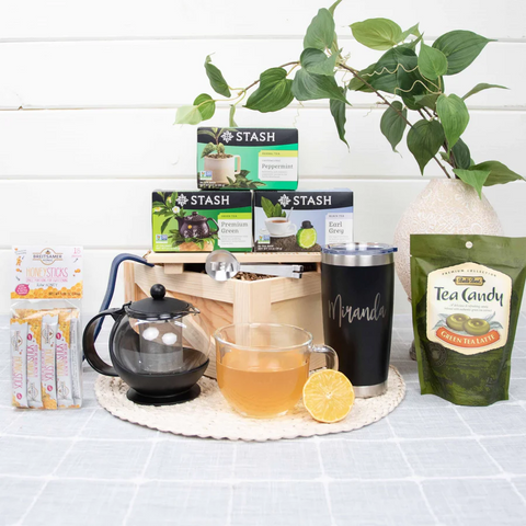 Personalized Tea Gift Basket | Shadow Breeze