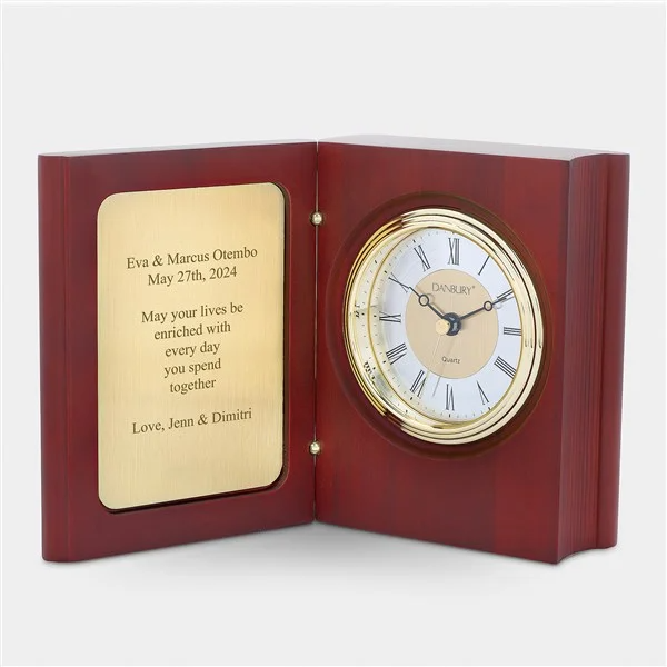 Small Book Clock and Keepsake
