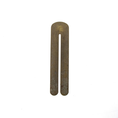 Lot 335 - A post WWII brass button stick stamped JRG&S