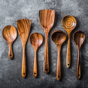 wooden set kitchen