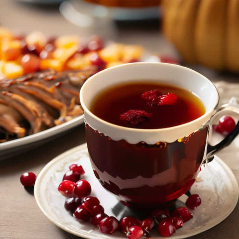 Tucson Tea Company's Cranberry Orange Spice black decaf tea