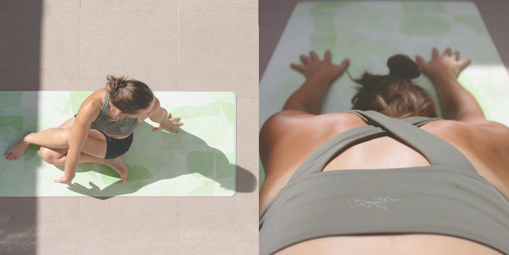 Algae forest yoga mat homepage