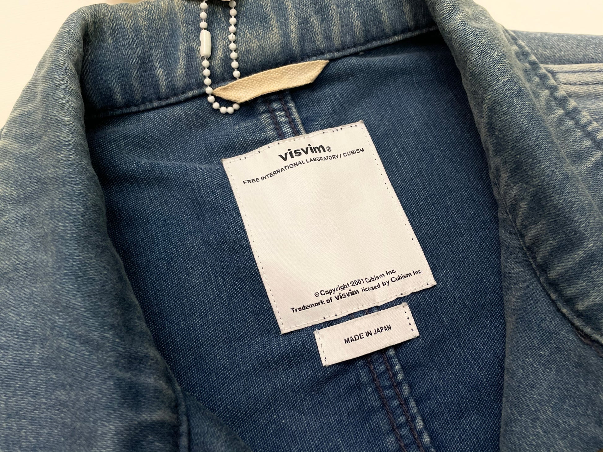 Visvim 13AW Cunningham Smock Damaged Moleskin Jacket