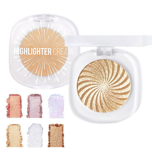 Velkendt browser Transformer Cream Highlighter Compact - 02 Rose - Tintark – Tintark Cosmetics