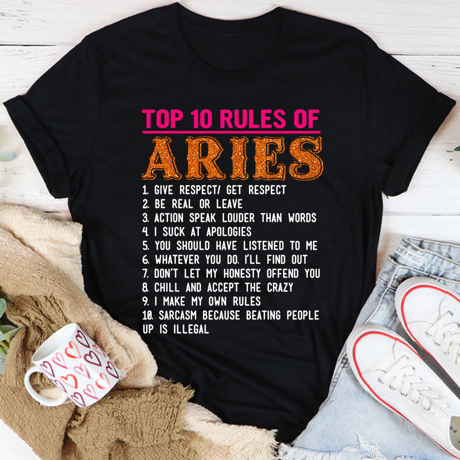 Aries Girl, Aries Birthday Shirts For Woman, Aries Birthday Month, Ari ...
