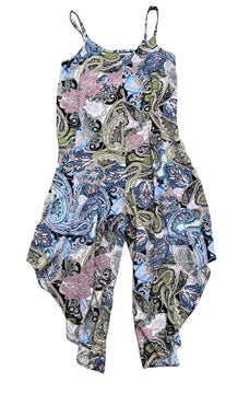 Paisley Petite Asymmetrical Hem Romper