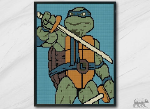 Anime Cross Stitch Pattern Menacing Kanji Cross Stitch PDF 