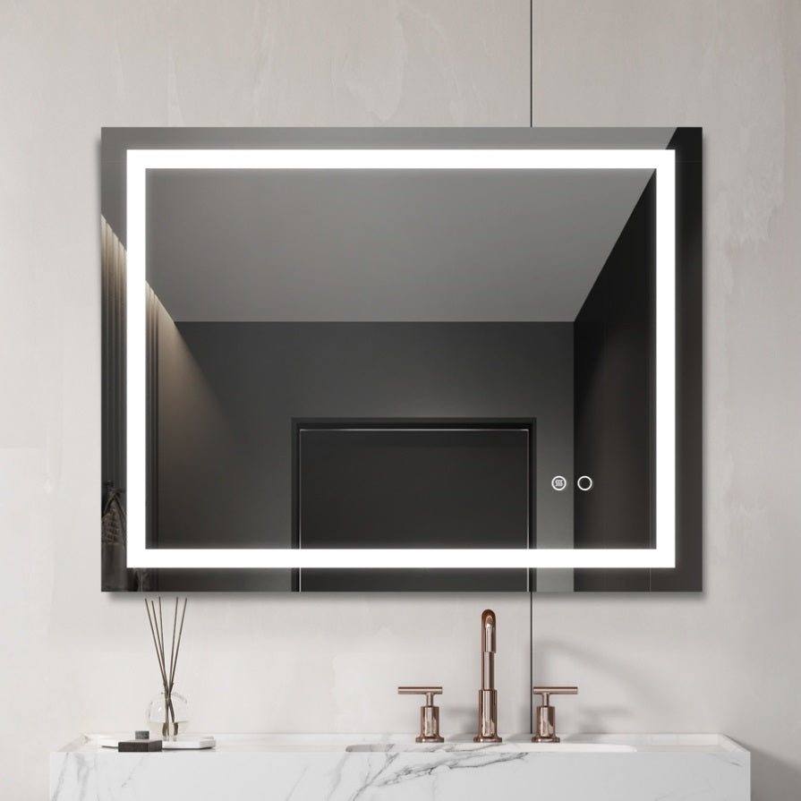 ZUN LED Mirror with Touch Buttons control 31035988