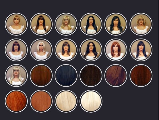 real doll wigs