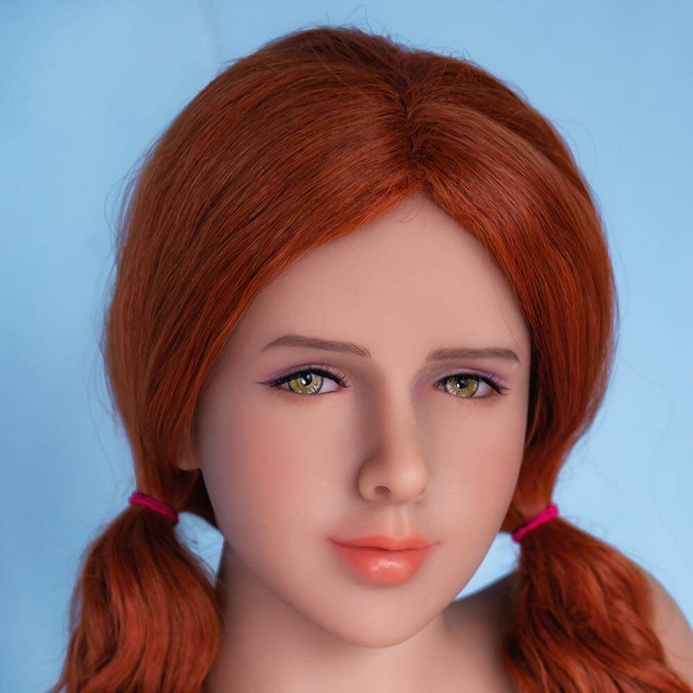 Jarliet Doll 157cm A Cup Red Hair Sex Doll Adult Tpe Sex Doll Vivian 