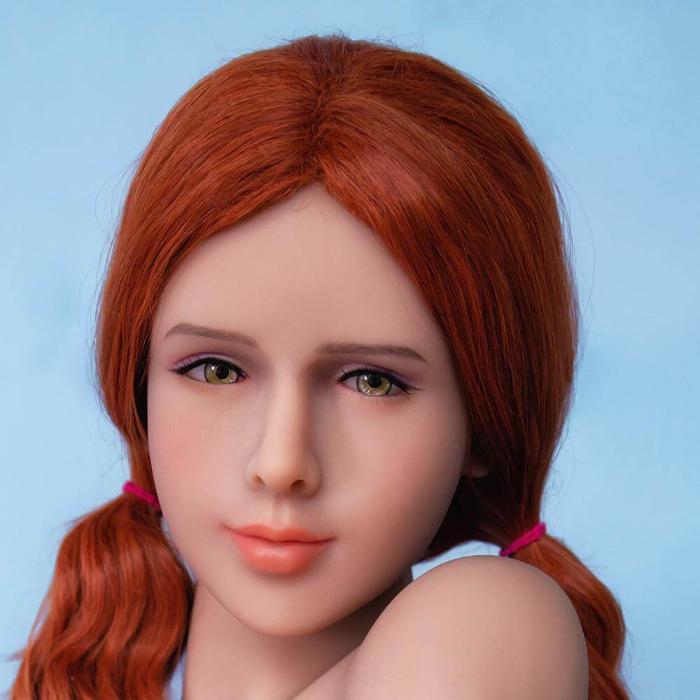 Jarliet Doll 157cm A Cup Red Hair Sex Doll Adult Tpe Sex Doll Vivian 