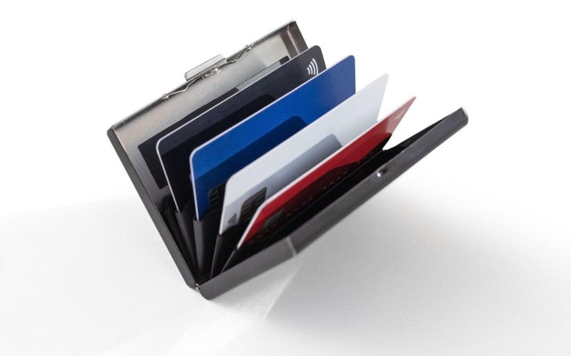 RFID wallet with cards