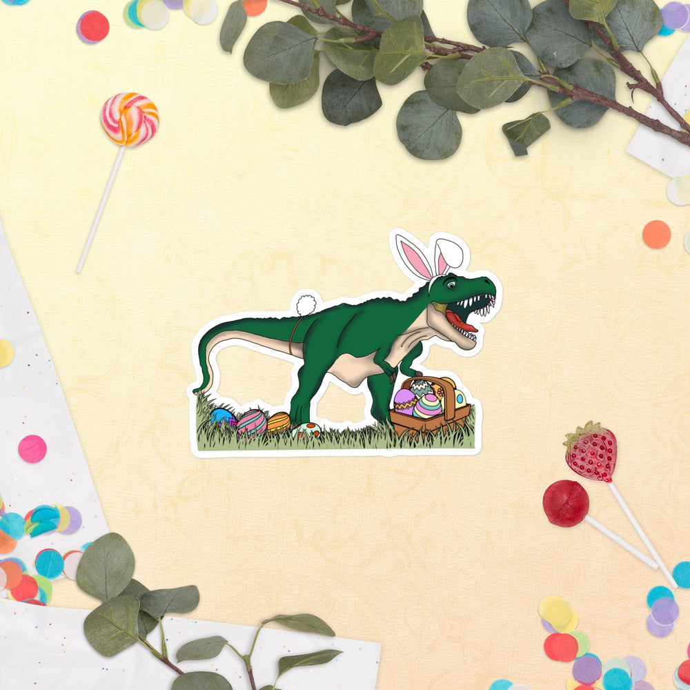 Easter Rex Sticker