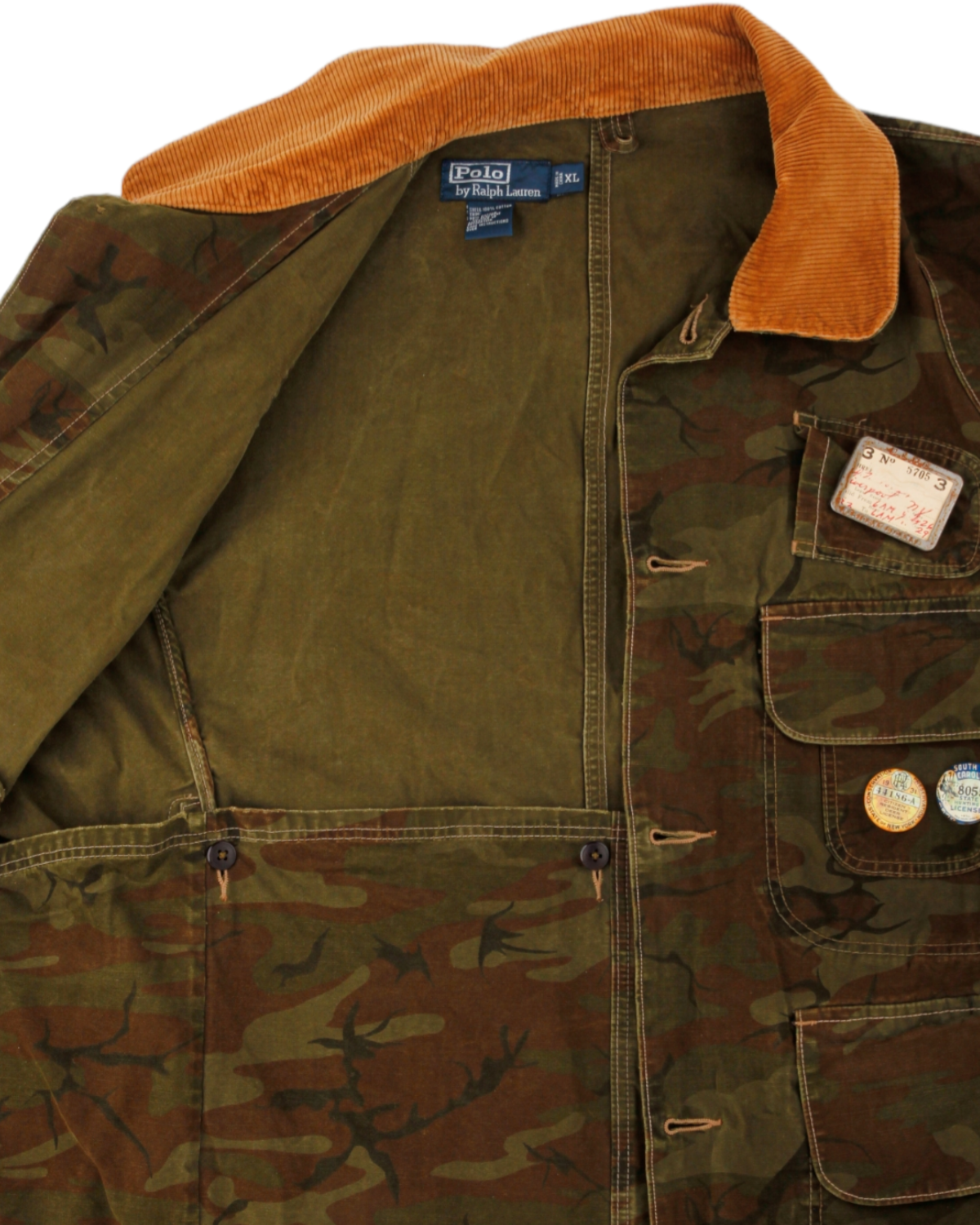 Polo Ralph Lauren Camo Corduroy Collar Hunting Jacket – Made By Legacy  Worldwide