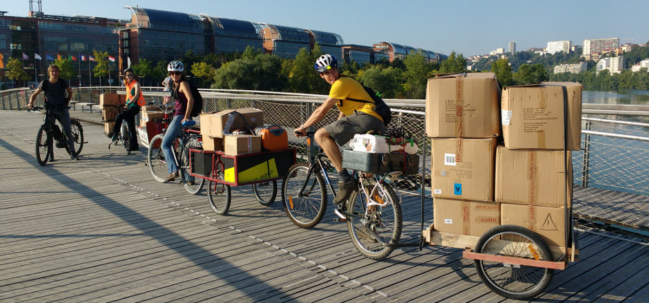 Vélo cargo déménagement