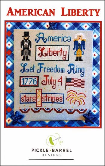 American Liberty Cross Stitch Pattern