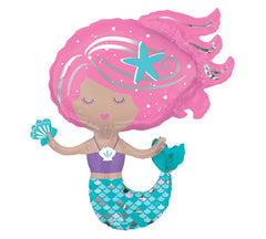 30" Mermaid Pink Hair