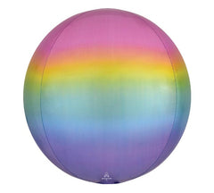 16" Pastel Rainbow Orbz