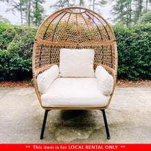 Load image into Gallery viewer, RENTAL Wicker Egg-Shape Chair.
