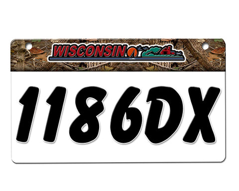 atv license plate number colol