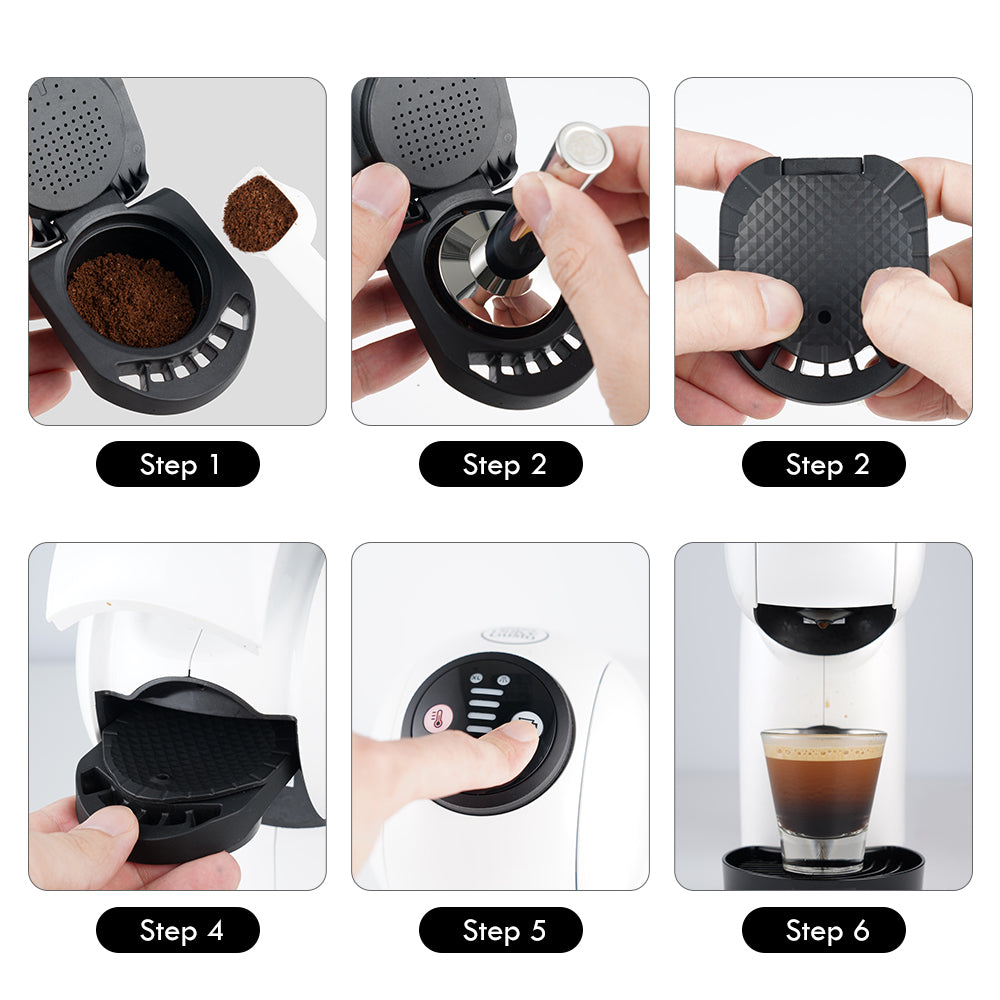 achter Blaze woonadres Dolce Gusto Capsule Holder Adapter For Dolce Gusto Coffee Powder Holde –  iCafilas Capsules