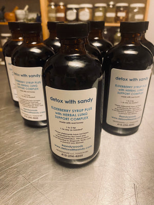 Elderberry Syrup Plus* - Detox With Sandy