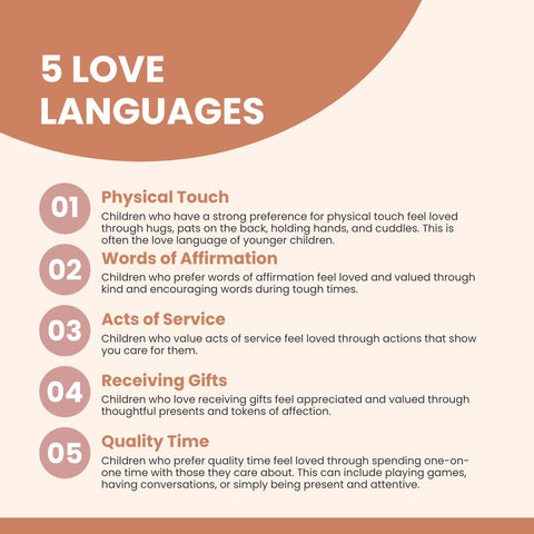 What's your Child's Love Language? – Montessori Mates