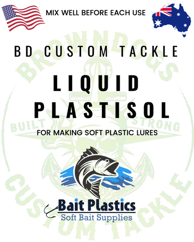 Soft Plastic Starter Kit (with no plastisol) – Browndog's CustomTackle
