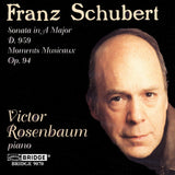 Victor Rosenbaum <br> Schubert Recital <BR> BRIDGE 9070