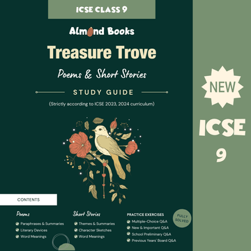 almond books icse english language Tresure trove study guide for class 9
