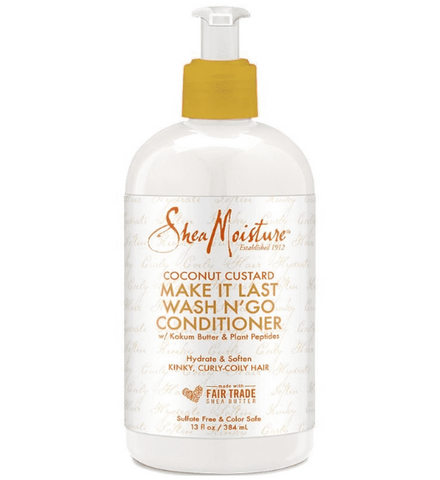 APRÈS-SHAMPOOING SHEA MOISTURE COCONUT CUSTARD WASH N'GO SHEA MOISTURE (384 ML)