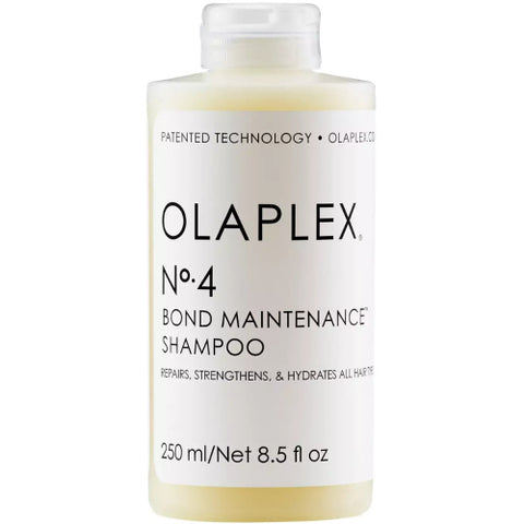 Le Shampoing Bond Maintenance N°4 est formulé avec la technologie brevetée reconstructrice Olaplex. Il contribue à réparer les liens disulfures tout en nettoyant en douceur la chevelure.