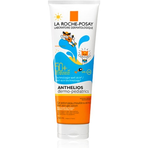 Crème Solaire La Roche Posay Anthelios Dermo-Pediatrics Wet Skin SPF50+ Protection enfant