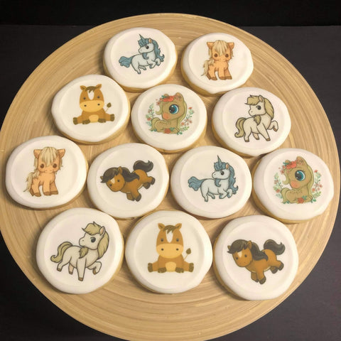 horse theme cookies extravagant cookies