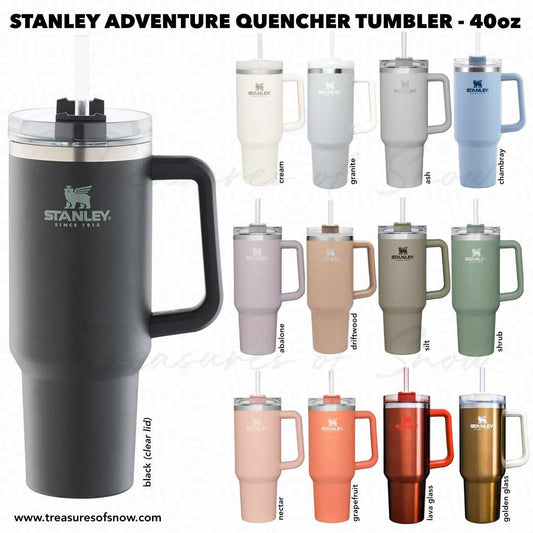 Stanley 40 oz Travel Quencher Petal Coral Ombre for sale online