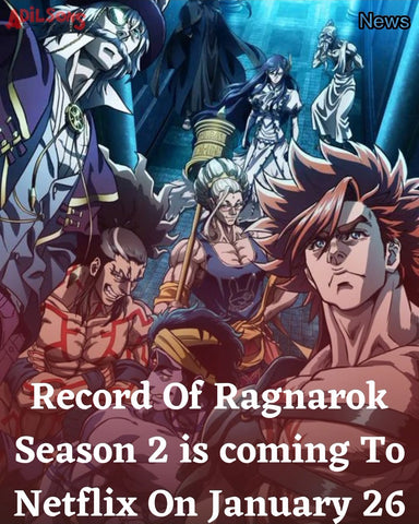 Record of Ragnarok 2 em 2023 na Netflix