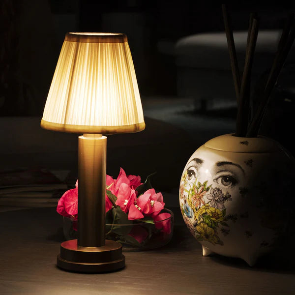 Standy Lamps Fabric Shade Cordless Table Lamp – Iluminating