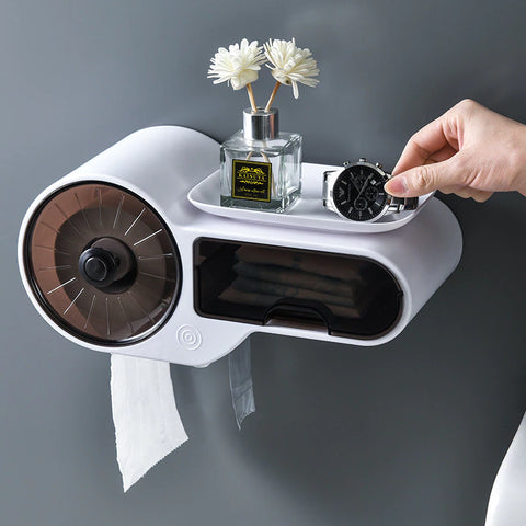 Self-Adhesive Toilet Paper Holder