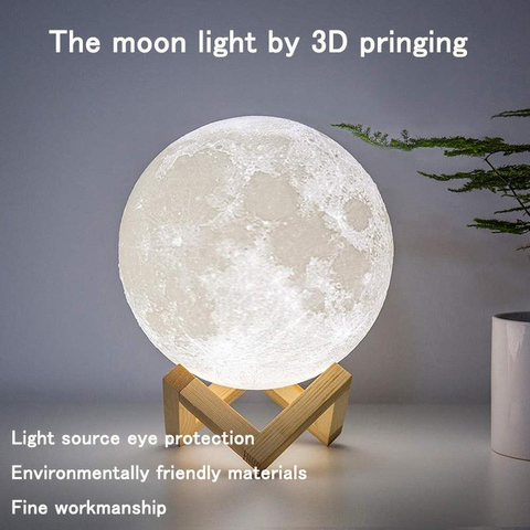 Elegant Moonlight LED Light in a modern home setting, showcasing its versatility as a decorative piece that blends seamlessly with various interior designs.