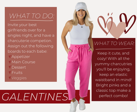 Valentines Day Ideas for Galentines Day with Friends