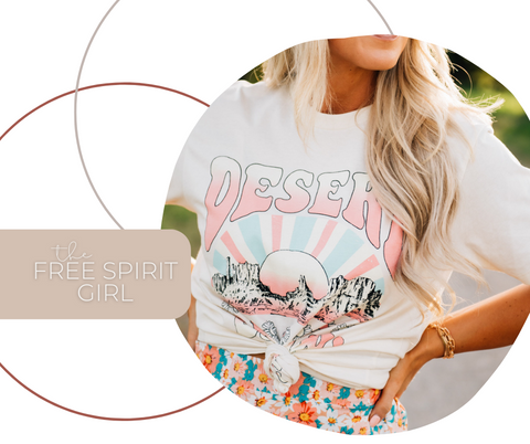 Free Spirit Women's Graphic Tee