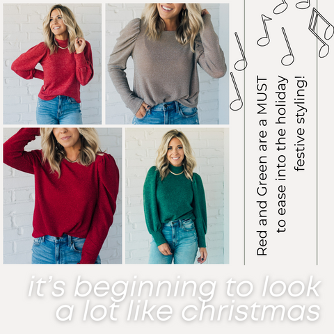 holiday styles - limited availability!