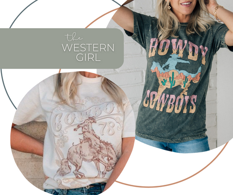 Country Western Women's Graphic Tee